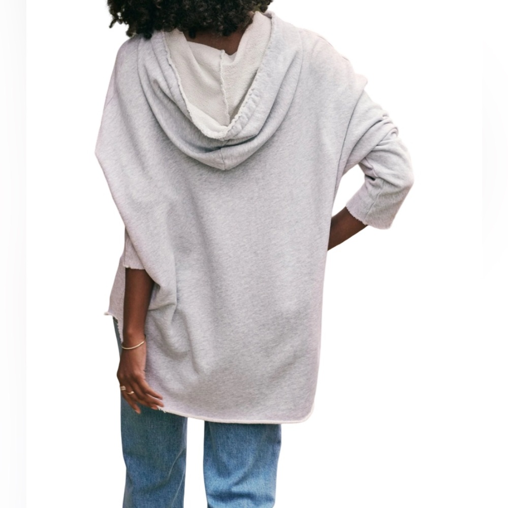 Frank & Eileen NWOT Kane Capelet Hoodie Heather Gray Women’s Size M - Picture 3 of 8